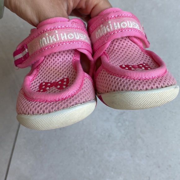 Mikihouse pink baby summer Shoe, size 11.5cm - Picture 6 of 6